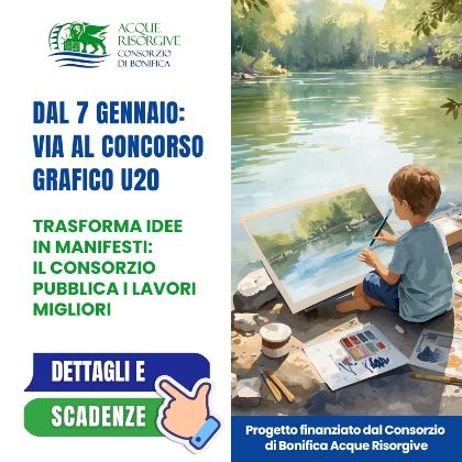 CONCORSO GRAFICO - IL TEMPO DELL'ACQUA