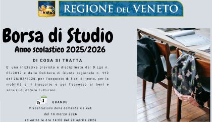 BANDO REGIONE VENETO 