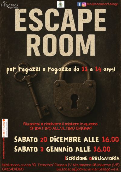 locandina escape
