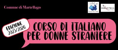Corso di italiano per donne straniere 2025-26_Ritagliata
