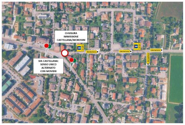 Asfaltatura Rotonda Via Castellana - Via Morosini