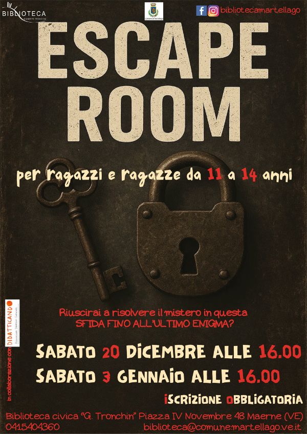 locandina escape