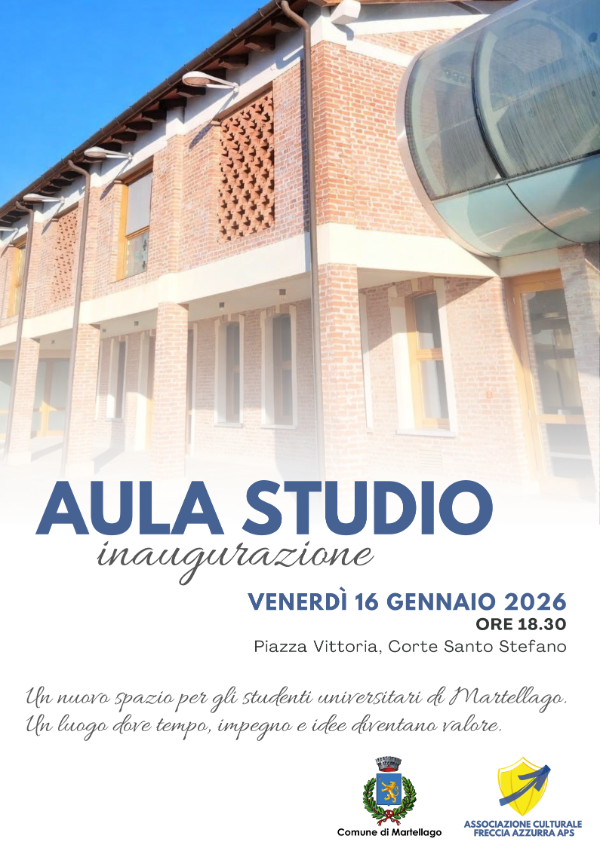 Inaugurazione Aula Studio
