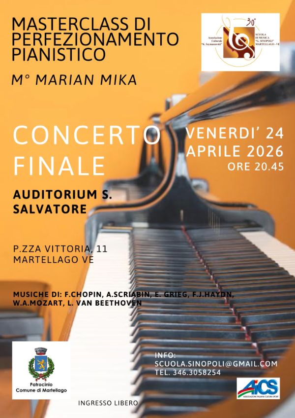 Concerto finale Masterclass