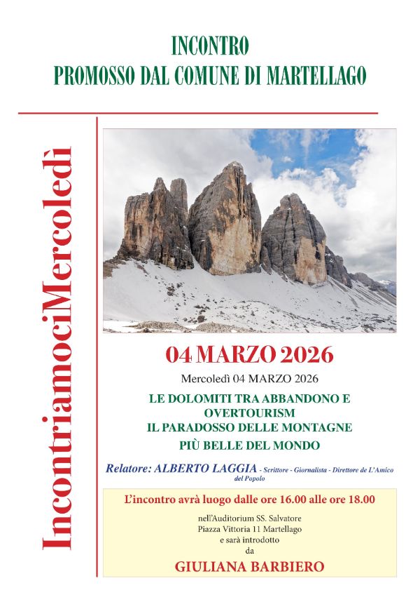 DOLOMITI - 4 marzo 2026