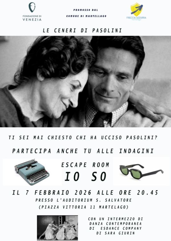 Escape Room - Le Ceneri di Pasolini