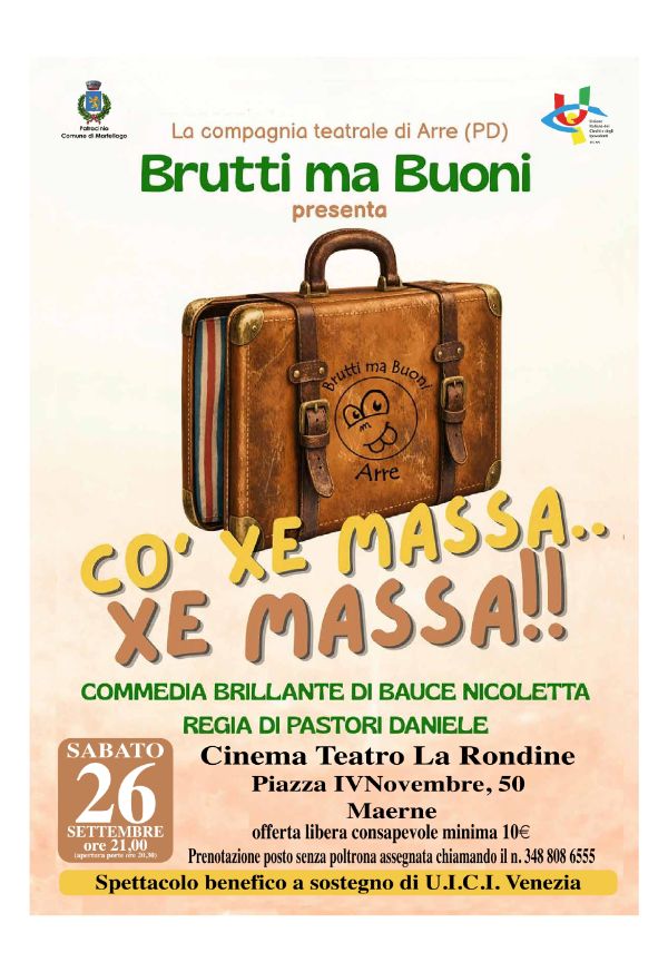 Locandina Co xe massa…xe massa!!