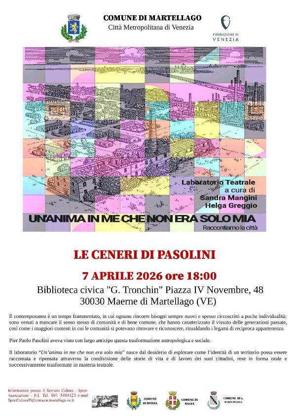 Locandina Le ceneri di Pasolini