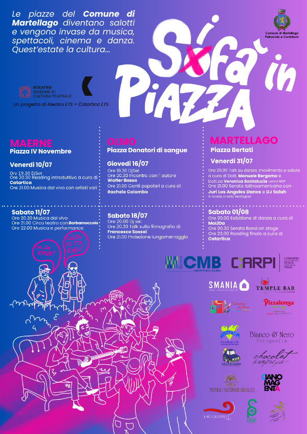 Locandina Sofà in Piazza