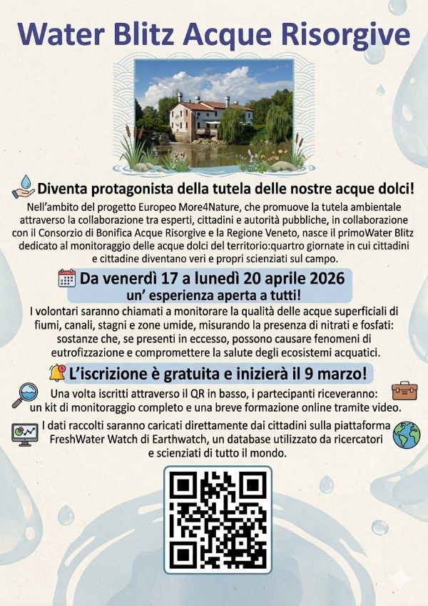 Locandina WATERBLITZ ACQUE RISORGIVE.