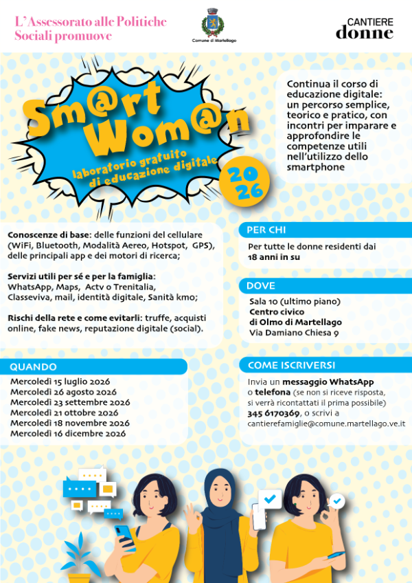 Smart Woman 2026 - Secondo semestre