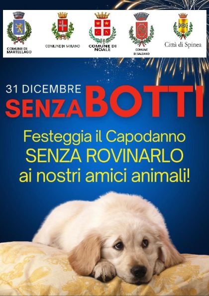 31 DICEMBRE - FESTEGGIA SENZA BOTTI