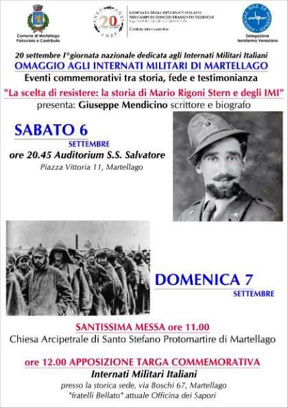 Omaggio agli Internati Militari Italiani di Martellago