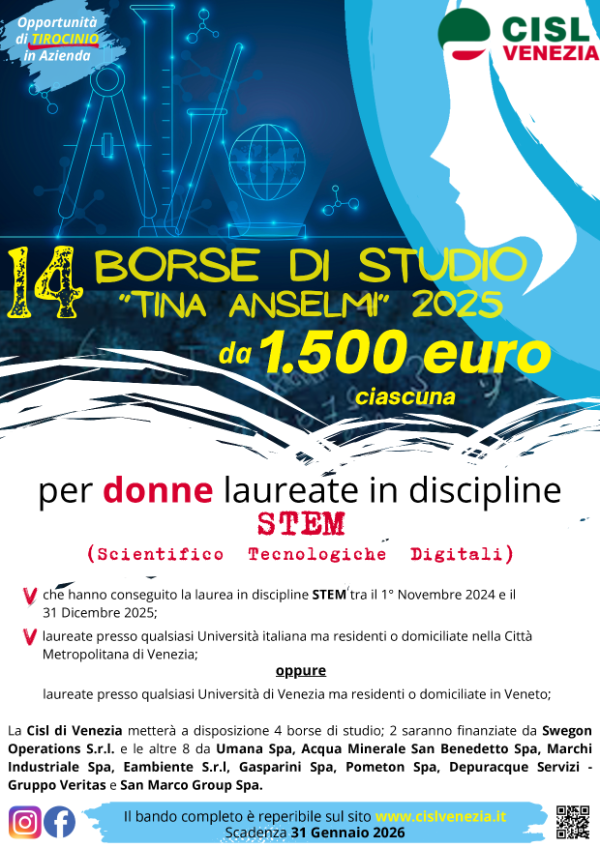 Volantino borse studio Stem