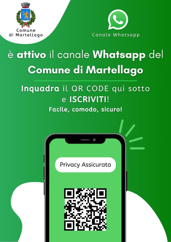 locandina whatsapp comune