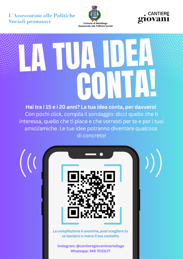 la tua idea conta