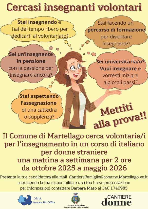 volantino insegnanti