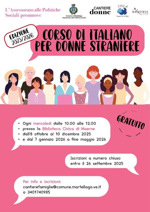 corso donne staniere 2025-26