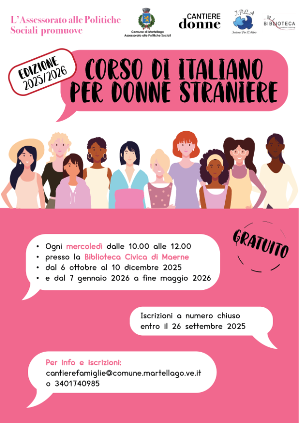 corso donne staniere 2025-26