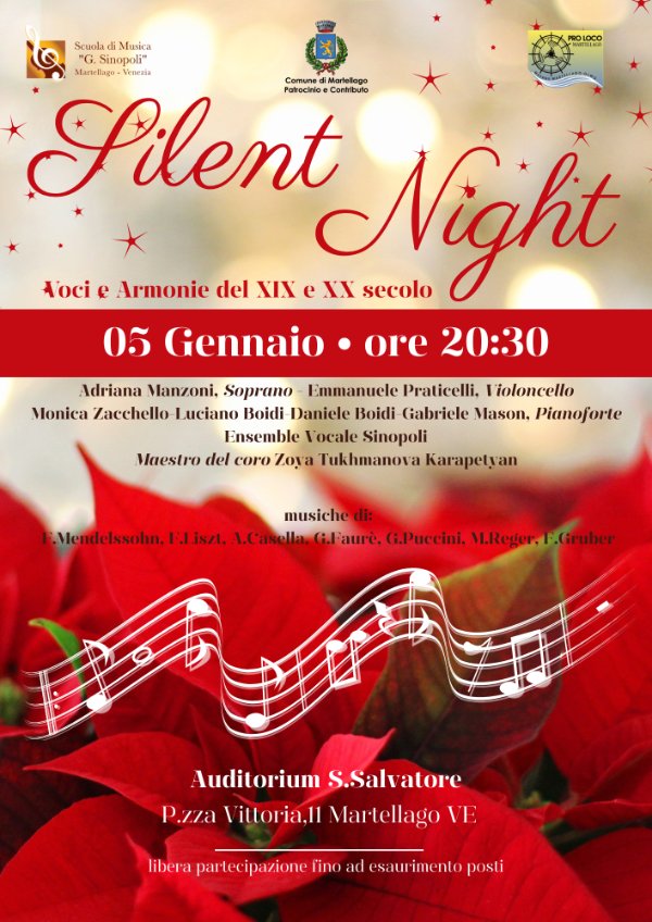 Locandina Concerto 5 gennaio