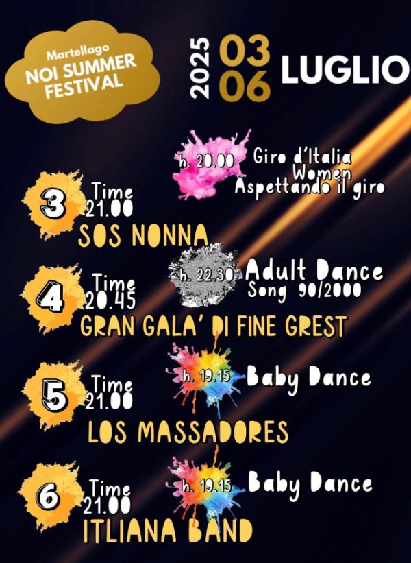 summer festival date