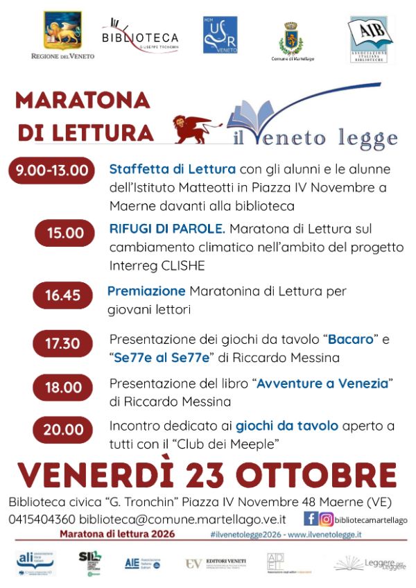 Locandina Il Veneto legge