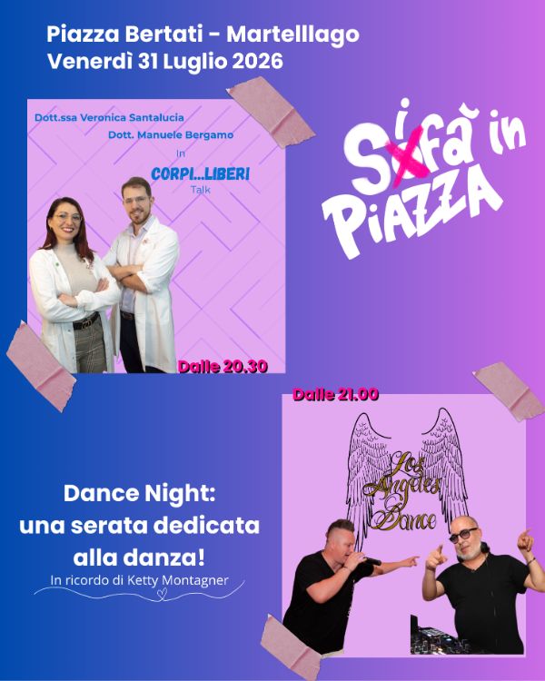 Sofà in Piazza - Dance Night
